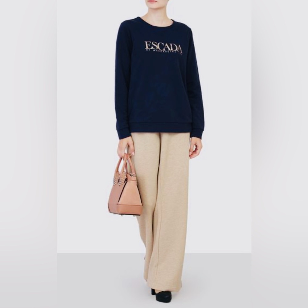 Escada by Margaretha Ley Navy Sweater - Picture 3 of 15
